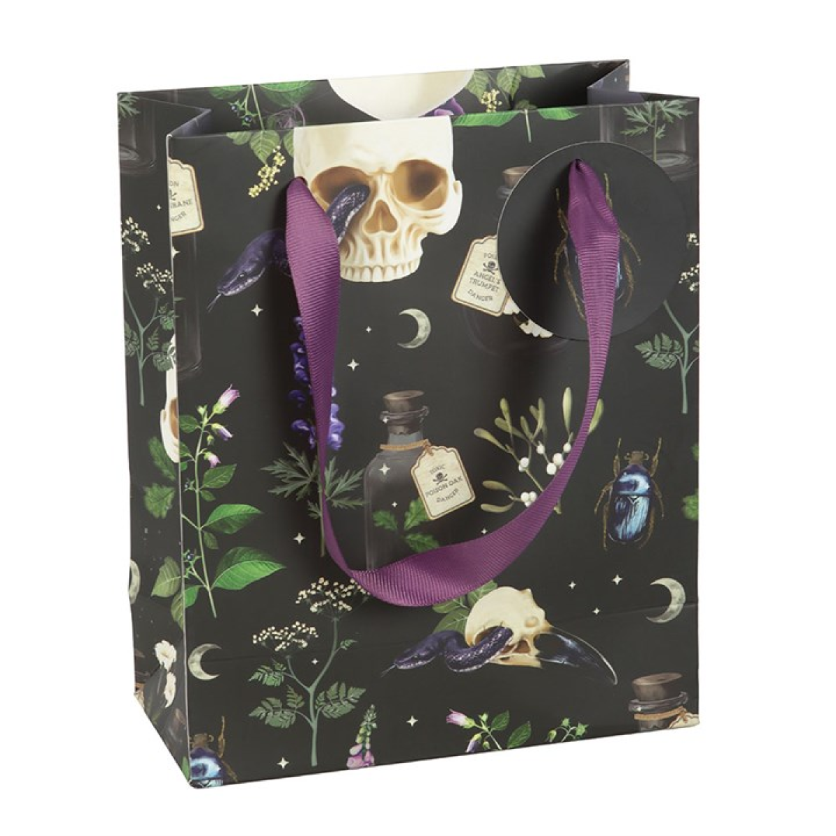 Useful 23cm Venom & Vines Print Gift Bag