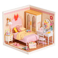 Rolife Super Creators Miniature House DIY Kit, 3D Wooden Puzzle With LED Lights, Great Gift For Adults & Teenagers