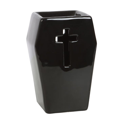 Collectable Ceramic Coffin Oil Burner