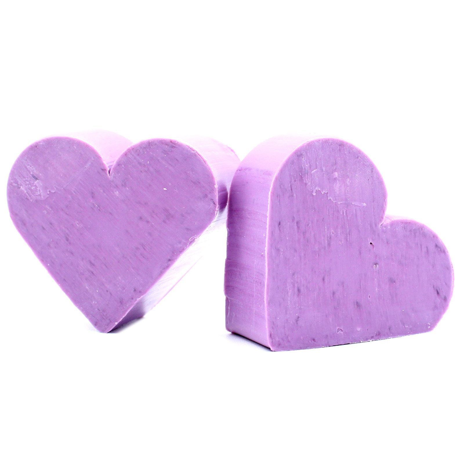 Pack of ten Heart Guest Soaps - Lavender