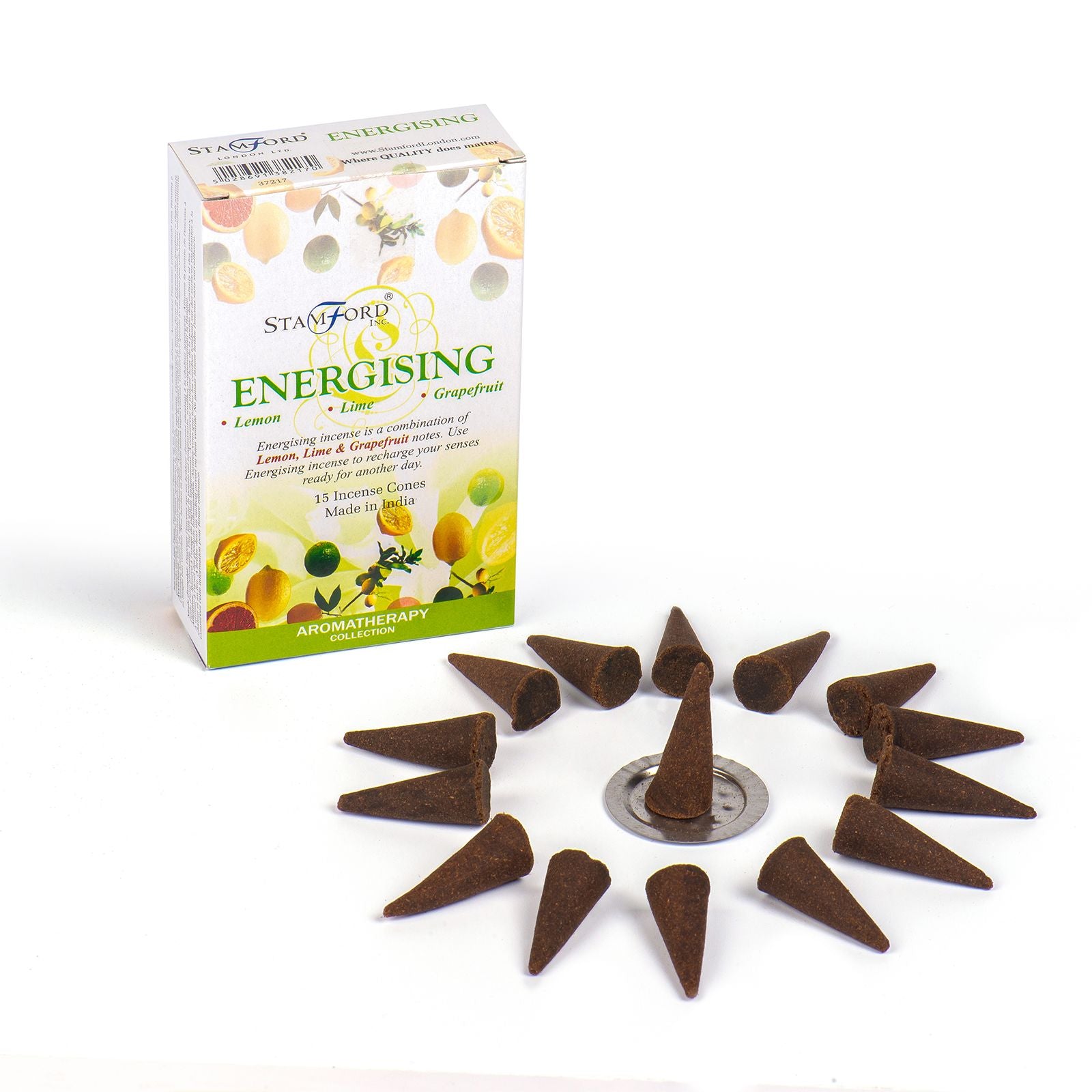 Box of 15 top- quality Stamford Energising Incense cones