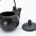 Small Cast Iron Ritual Pot with Pentagon 8x8x10cm