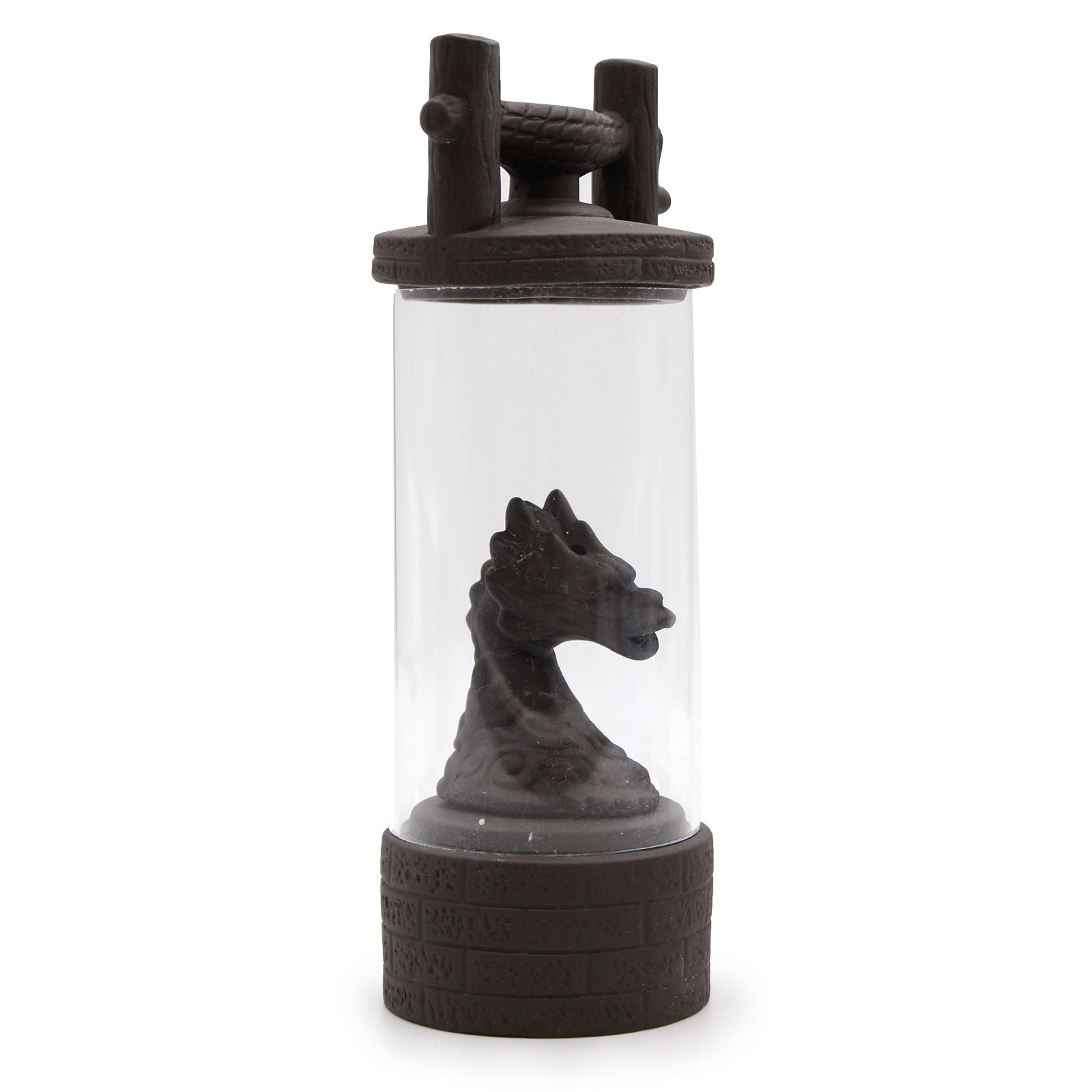 Ceramic Backflow Incense Burner - Dragon Waterfall