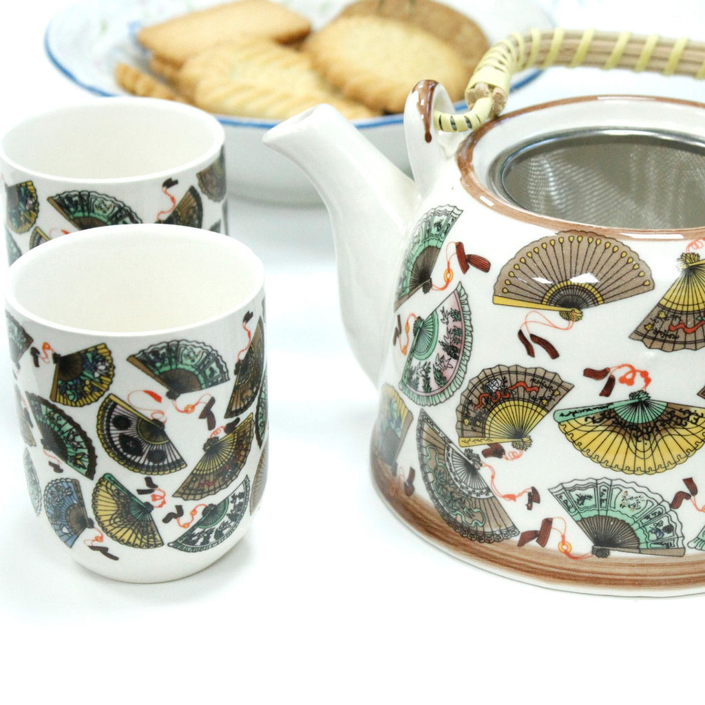 lovely Herbal Teapot Set - China Fans