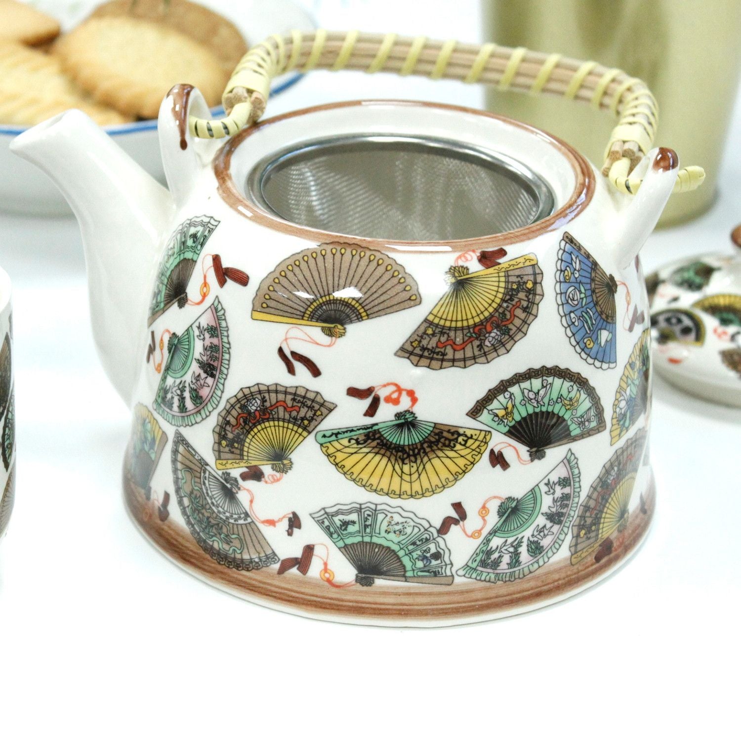 lovely Herbal Teapot Set - China Fans