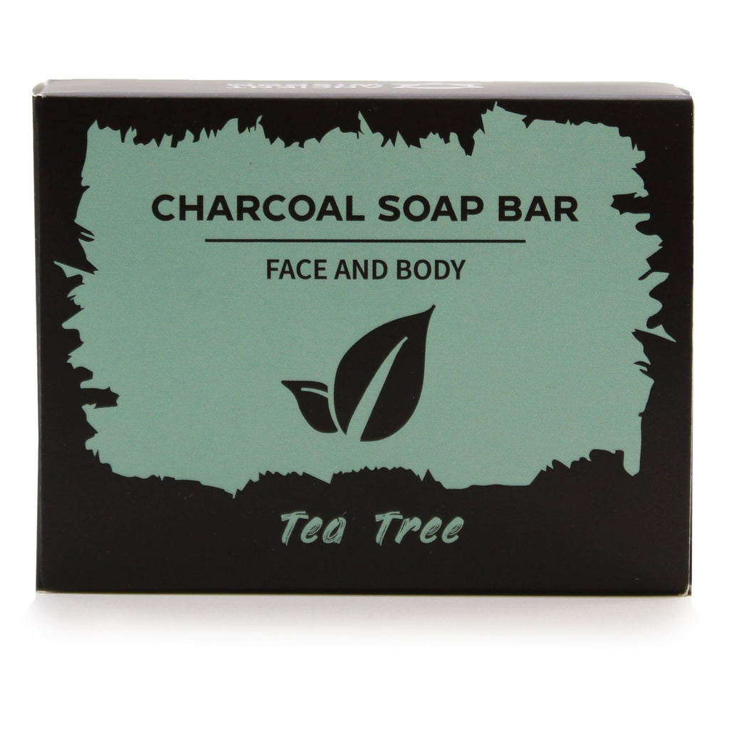 Charcoal Bar Soap 85g - Tea Tree