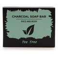 Charcoal Bar Soap 85g - Tea Tree