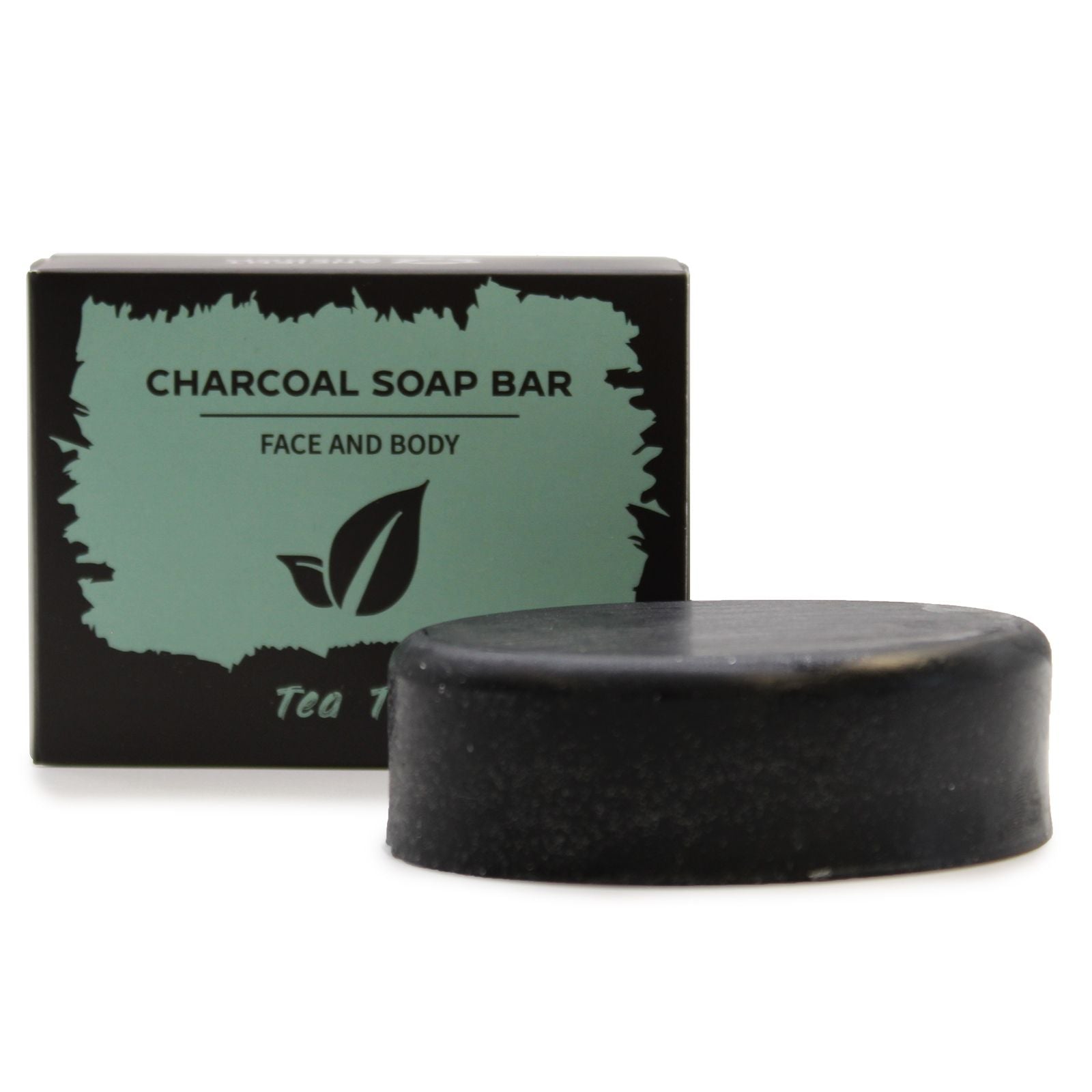 Charcoal Bar Soap 85g - Tea Tree