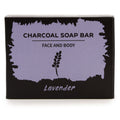 Charcoal Bar Soap 85g - Lavender