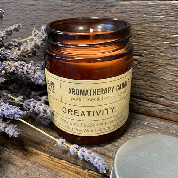 Aromatherapy Candle In Jar - Creativity