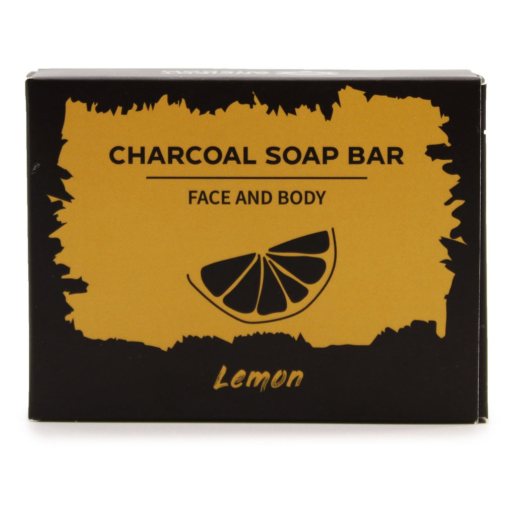 Charcoal Bar Soap 85g - Lemon