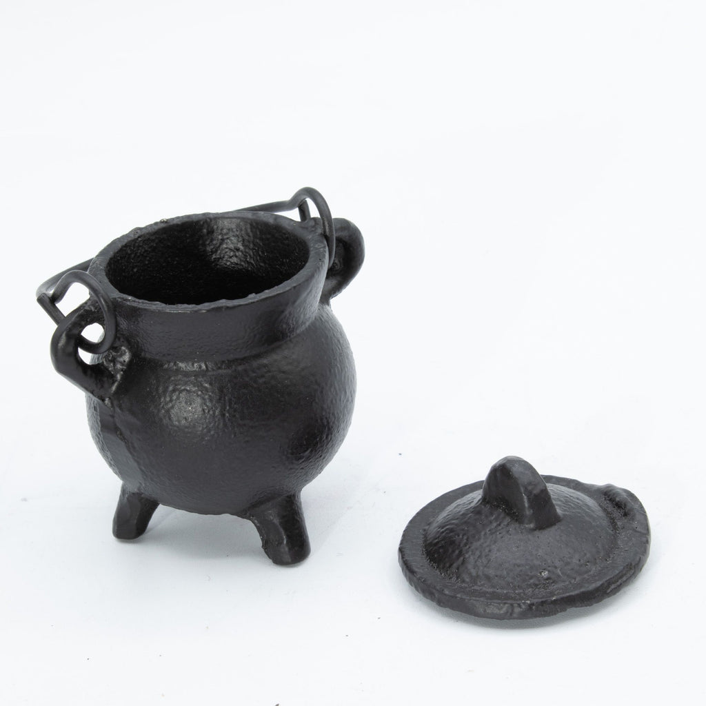 Decorative Extra Small Cast Iron Cauldrons  5x7cm
