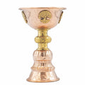 Decorative Copper Ritual Goblet with Tree of Life 10x15cm