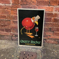 Cherry Rocher Liqueur Drink, Metal Advertising Wall Sign Four Sizes