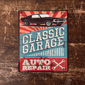 Classic Garage USA Auto Repair, Metal Advertising Wall Sign Four Sizes