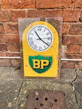 Clock BP Tin Sign Metal Sign Plaque 30x45cm, yellow.