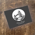 Drawing London Tower Bridge England- Metal Advertising Wall Sign Four Sizes