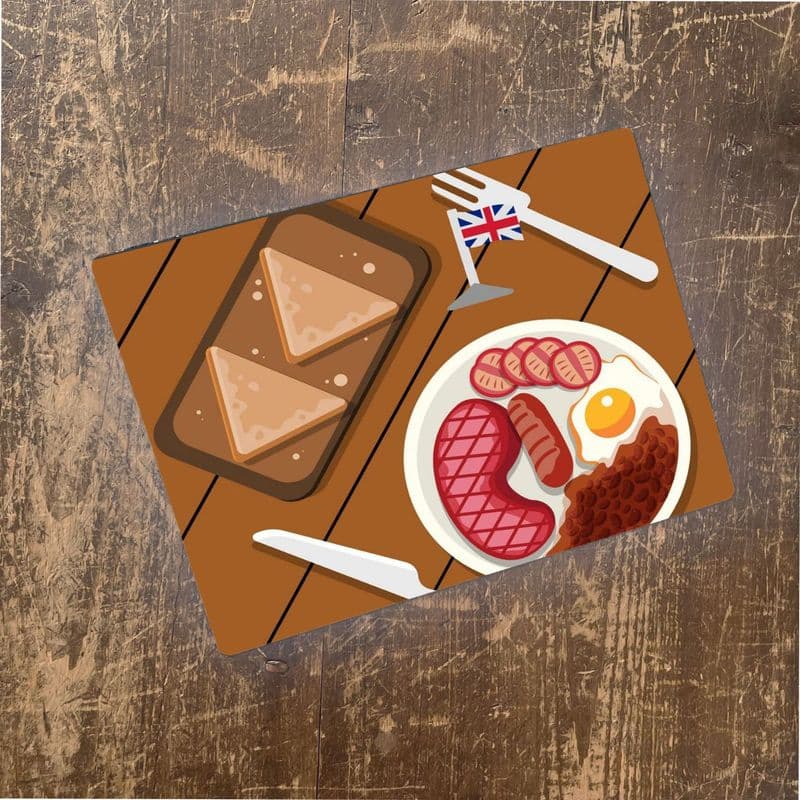 English Breakfast - Metal Advertising Wall Sign Four Sizes