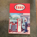 Esso garage 1950s, Metal Advertising Wall Sign Four Sizes