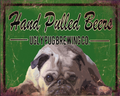 Hand Pulled Beers Ugly Pug Brewing Co, Metal Advertising Wall Sign Four Sizes