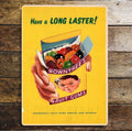 Have A Long Lasting Rowntree's Fruit Gums, Metal Advertising Wall Sign Four Sizes