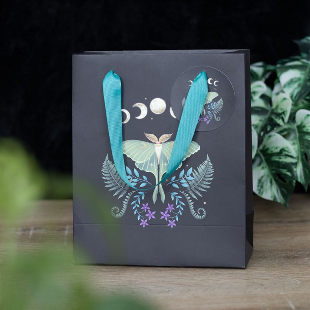 Lovely 23cm Medium Luna Moth Gift Bag