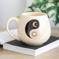 Lovely Yin Yang Ceramic Rounded Mug